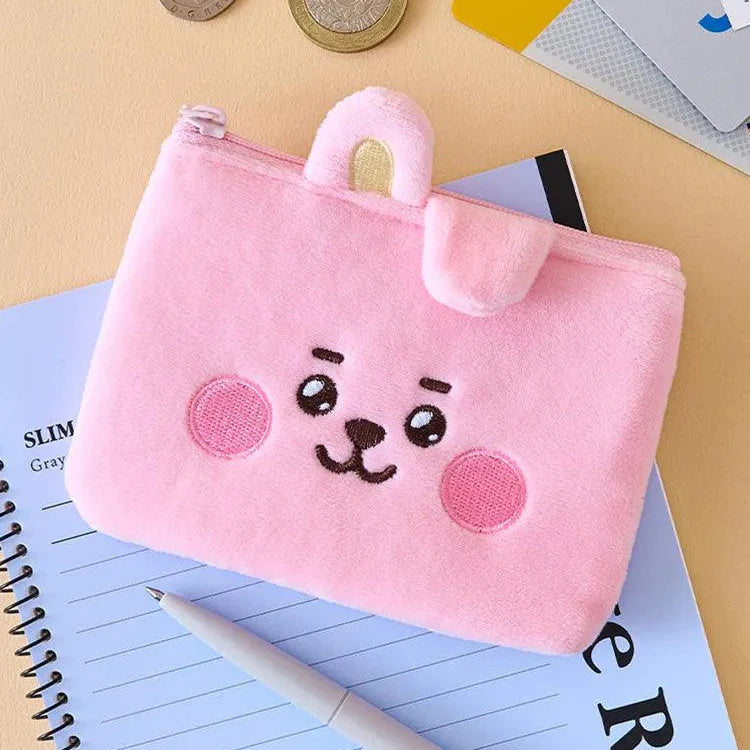 BABY ZIPPERED POCKET WALLET DAILY BASIC BT21