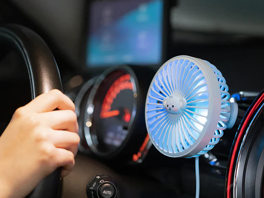 BABY PORTABLE LED USB FAN BT21