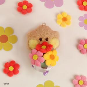 BOUQUET PLUSH KEYRING MININI BT21