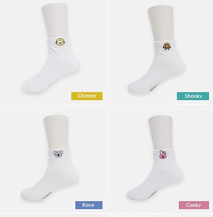 SOCKS EMBLEM LOGO BT21