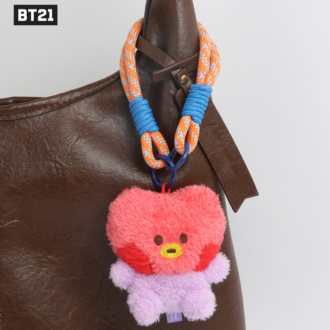 BASIC MASCOT ROPE PLUSH KEYRING MININI BT21