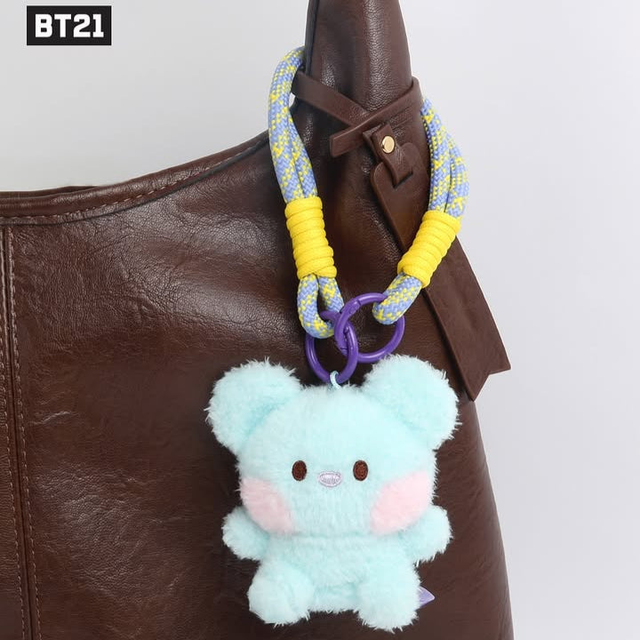 BASIC MASCOT ROPE PLUSH KEYRING MININI BT21