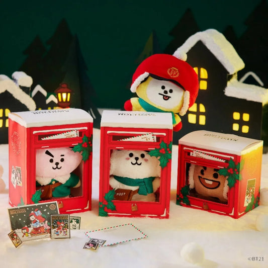 HOLIDAY EDITION STANDING DOLL BT21