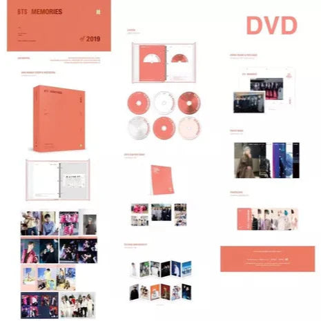 BTS MEMORIES OF 2019 DVD