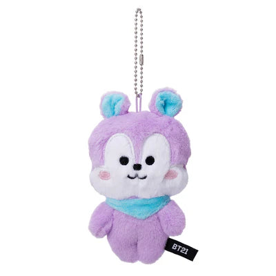 BASIC PLUSH MASCOT KEYRING BT21