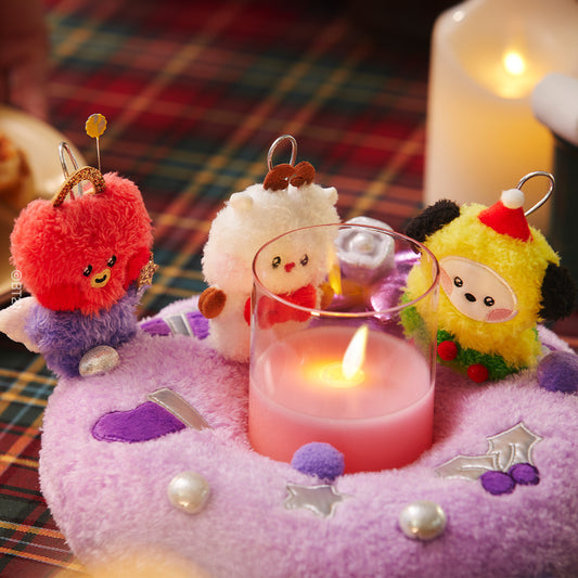 HOLIDAY MINI MININI CHRISTMAS WREATH BT21