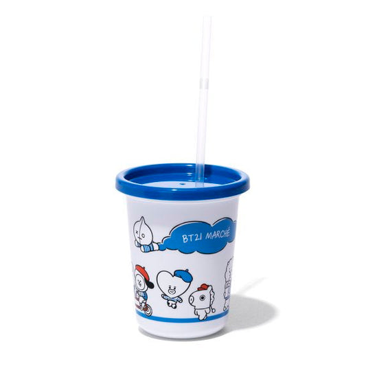 MARCHE CUP WITH STRAW SET BT21