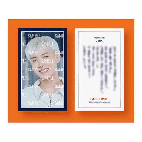 BTS PTD ON STAGE MESSAGE PHOTOCARD FRAME