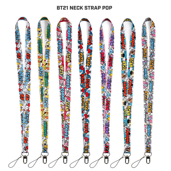STRAP NECK CARTOON BT21