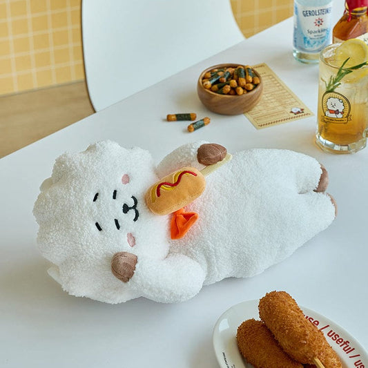 THE FOODIE LYING MEDIUM DOLL BT21
