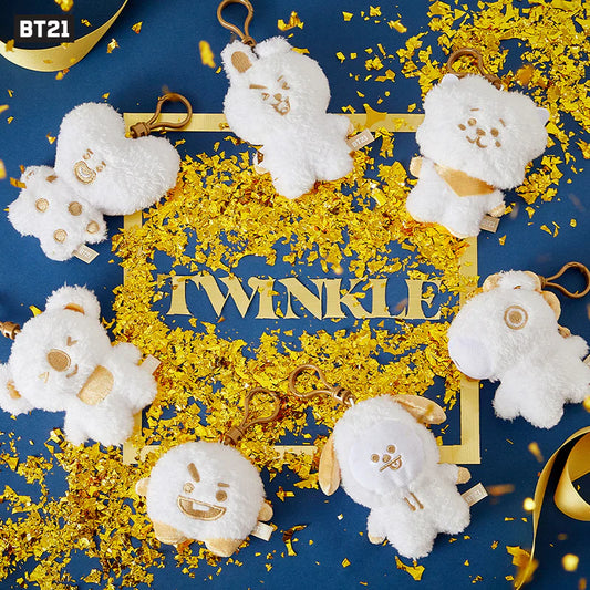 TWINKLE EDITION BAG CHARM PLUSH KEYRING BT21