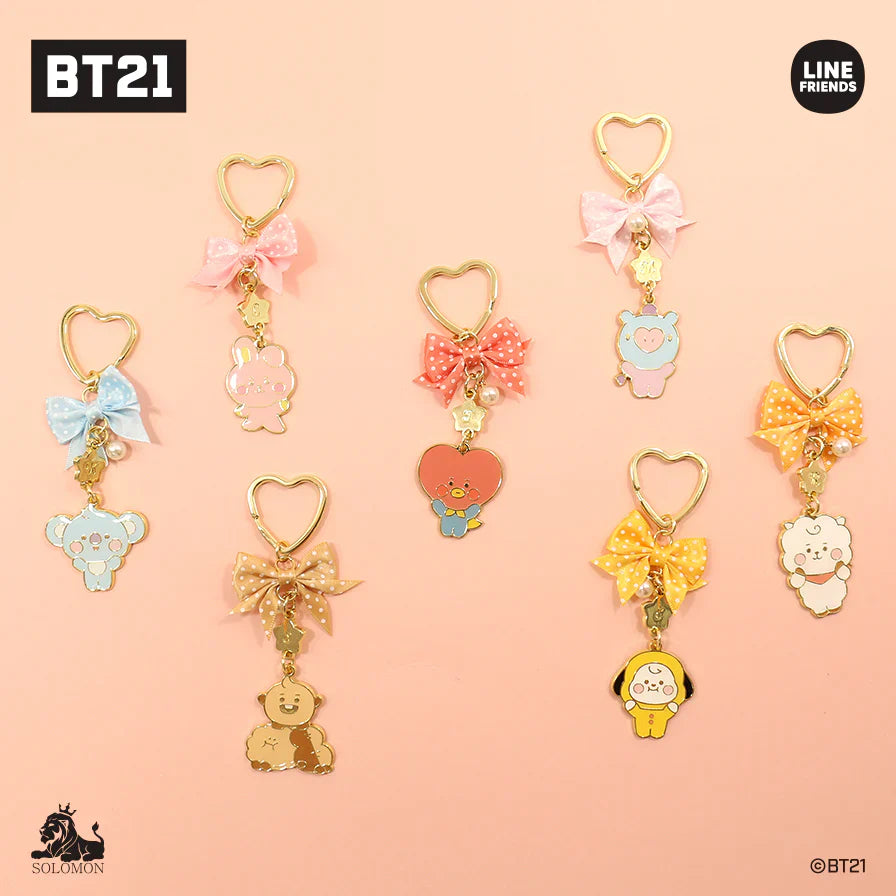 METAL BURABURA KEYRING BT21