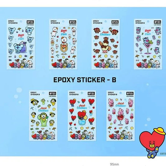 STICKER EPOXY BT21