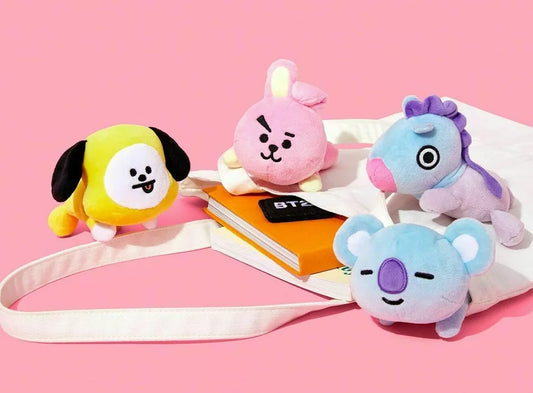 MAGNET LYING PLUSH DOLL BT21