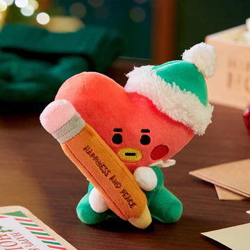 BABY MINI HOLIDAY STANDING DOLL BT21