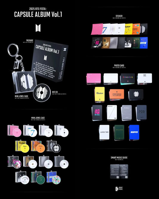 2025 BTS FESTA : CAPSULE ALBUM Vol.1 (VER WEVERSE)