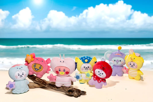 [LITTLE FRIENDS] BABY SEA CREATURES 2 DOLL BT21