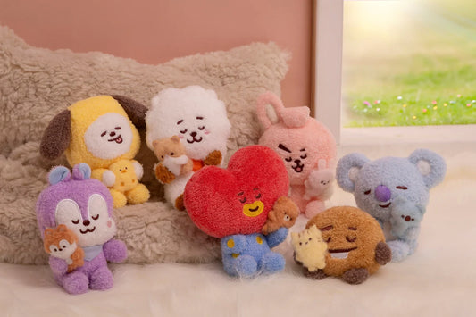 [FLUFFY BIG HUGHS] DOLL BT21