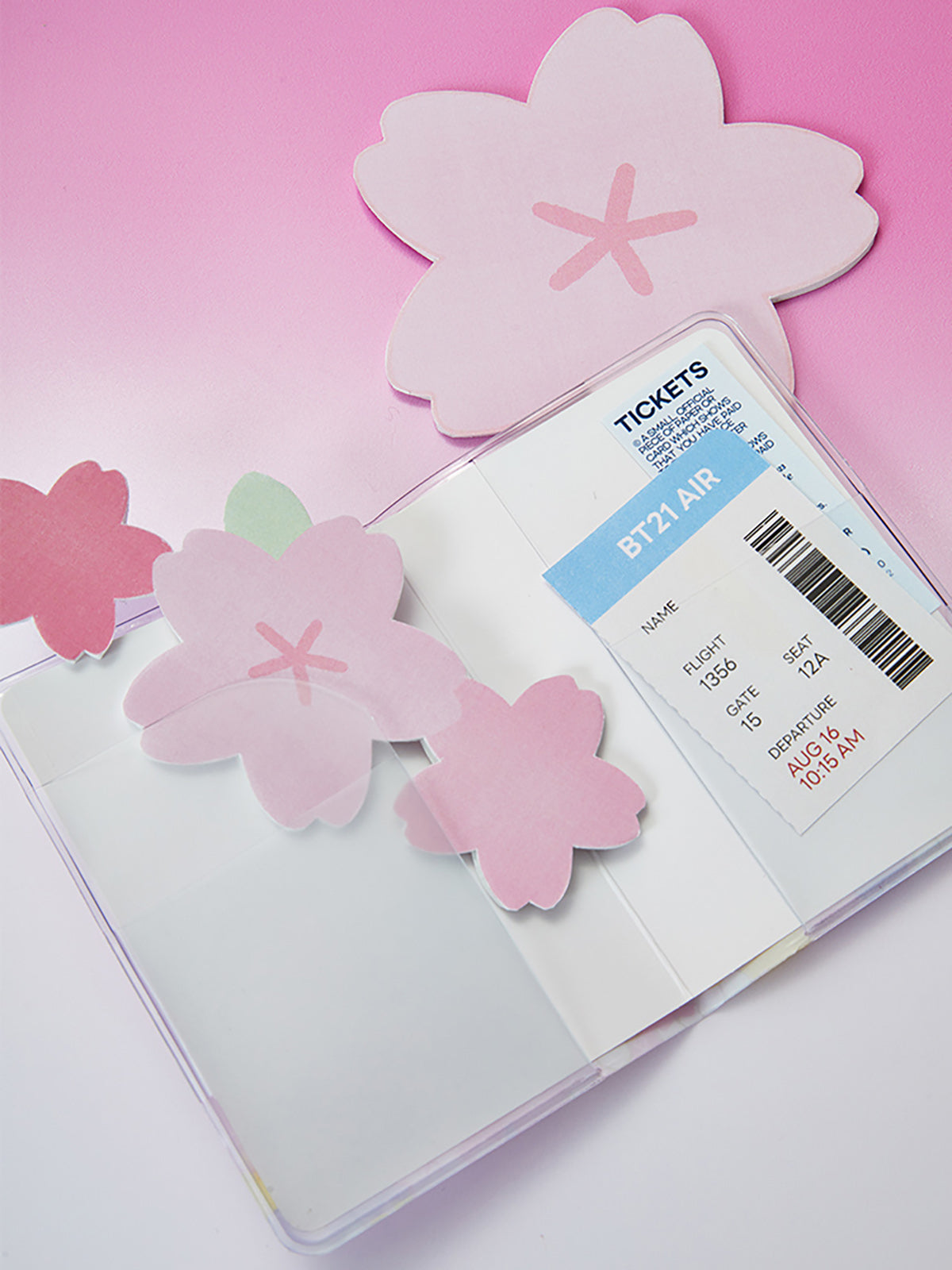 [SPRING DAYS] PASSPORT CASE BT21