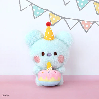 HAPPY TIME PLUSH KEYRING BT21
