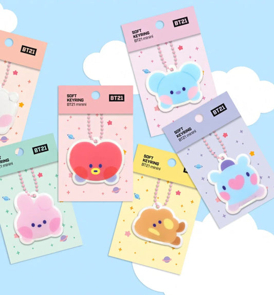 SOFT KEYRING MININI BT21