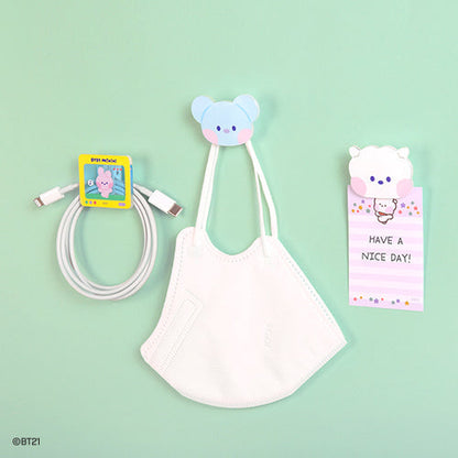 ACRYLIC MAGNET CLIP SET MININI BT21