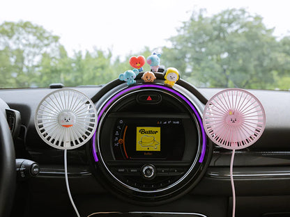 BABY PORTABLE LED USB FAN BT21