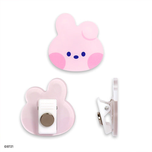 ACRYLIC MAGNET CLIP SET MININI BT21