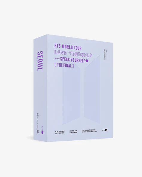 WORLD TOUR LIVE YOURSELF SPEAK YOURSELF THE FINAL SEOUL DVD BTS