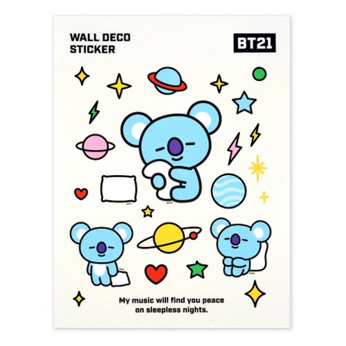 WALL DECO STICKER BT21