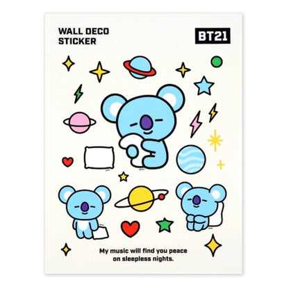 WALL DECO STICKER BT21