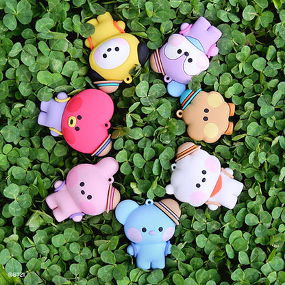 PICNIC FIGURE KEYRING BT21