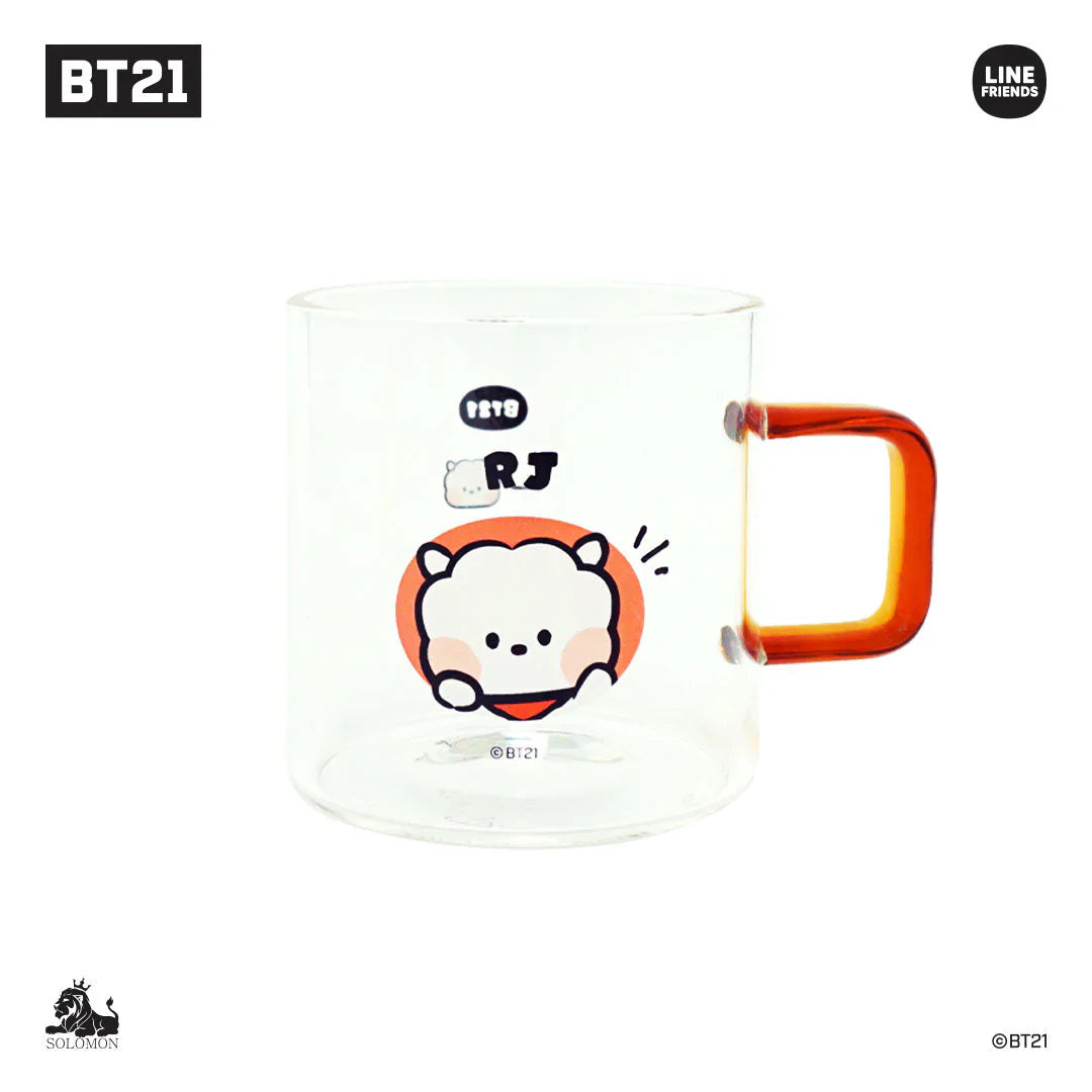 GLASS CUP MININI TAZA BT21