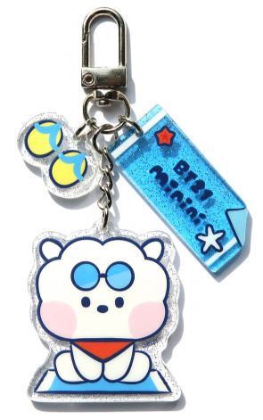 [SUMMER SKY] ACRYLIC KEYRING BT21