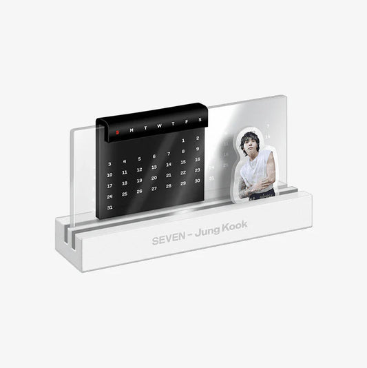 JUNGKOOK (BTS) - [SEVEN] ACRYLIC STAND CALENDAR