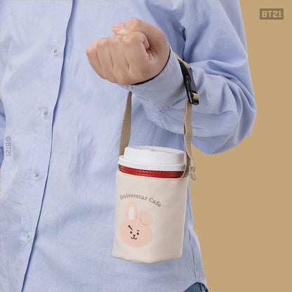TUMBLER BAG LATTE BT21