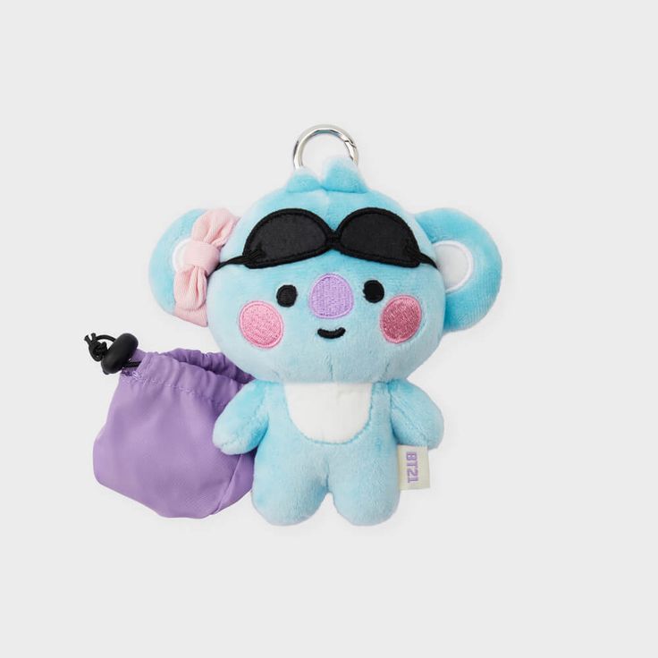 TRAVEL PLUSH KEYRING BT21