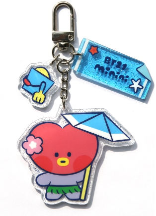 [SUMMER SKY] ACRYLIC KEYRING BT21