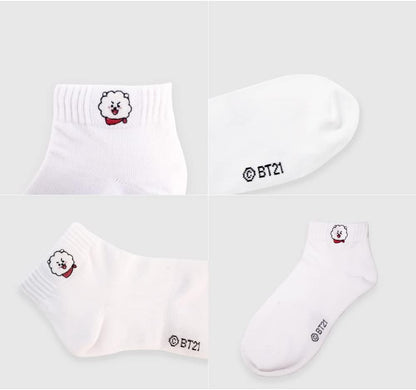 SOCKS EMBLEM LOGO BT21