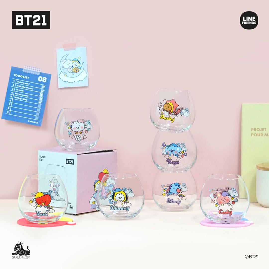 [DREAM BABY] GLASS CUP BT21