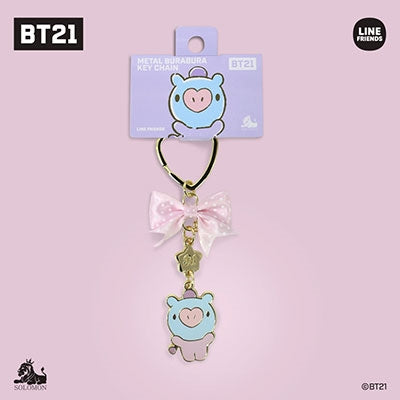 METAL BURABURA KEYRING BT21