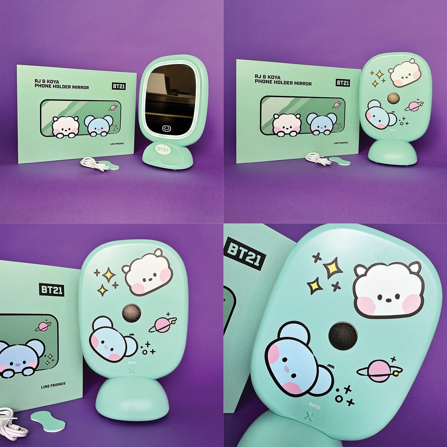VANITY MIRROR PHONE STAND MININI BT21