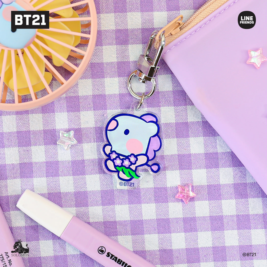 ACRYLIC KEYRING SUMMER MININI BT21