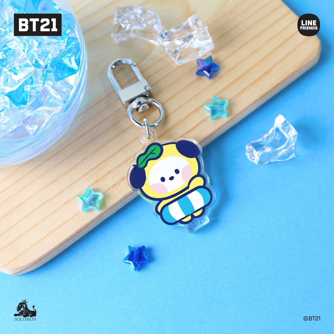 ACRYLIC KEYRING SUMMER MININI BT21