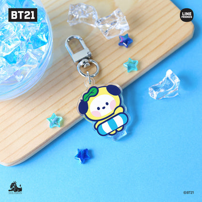ACRYLIC KEYRING SUMMER MININI BT21