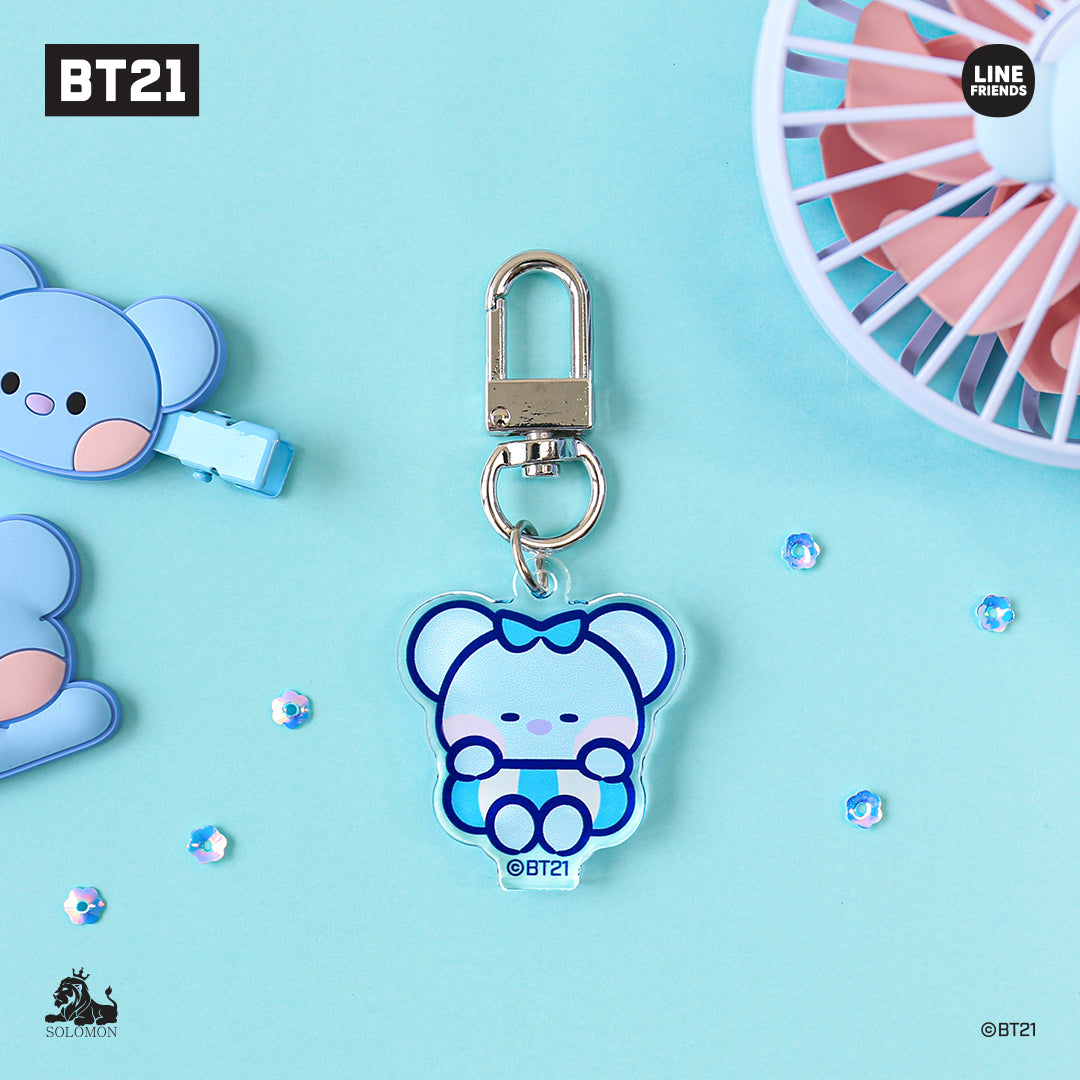 ACRYLIC KEYRING SUMMER MININI BT21