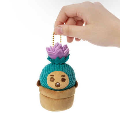 [LITTLE FRIENDS] BABY CACTUS KEYRING BT21