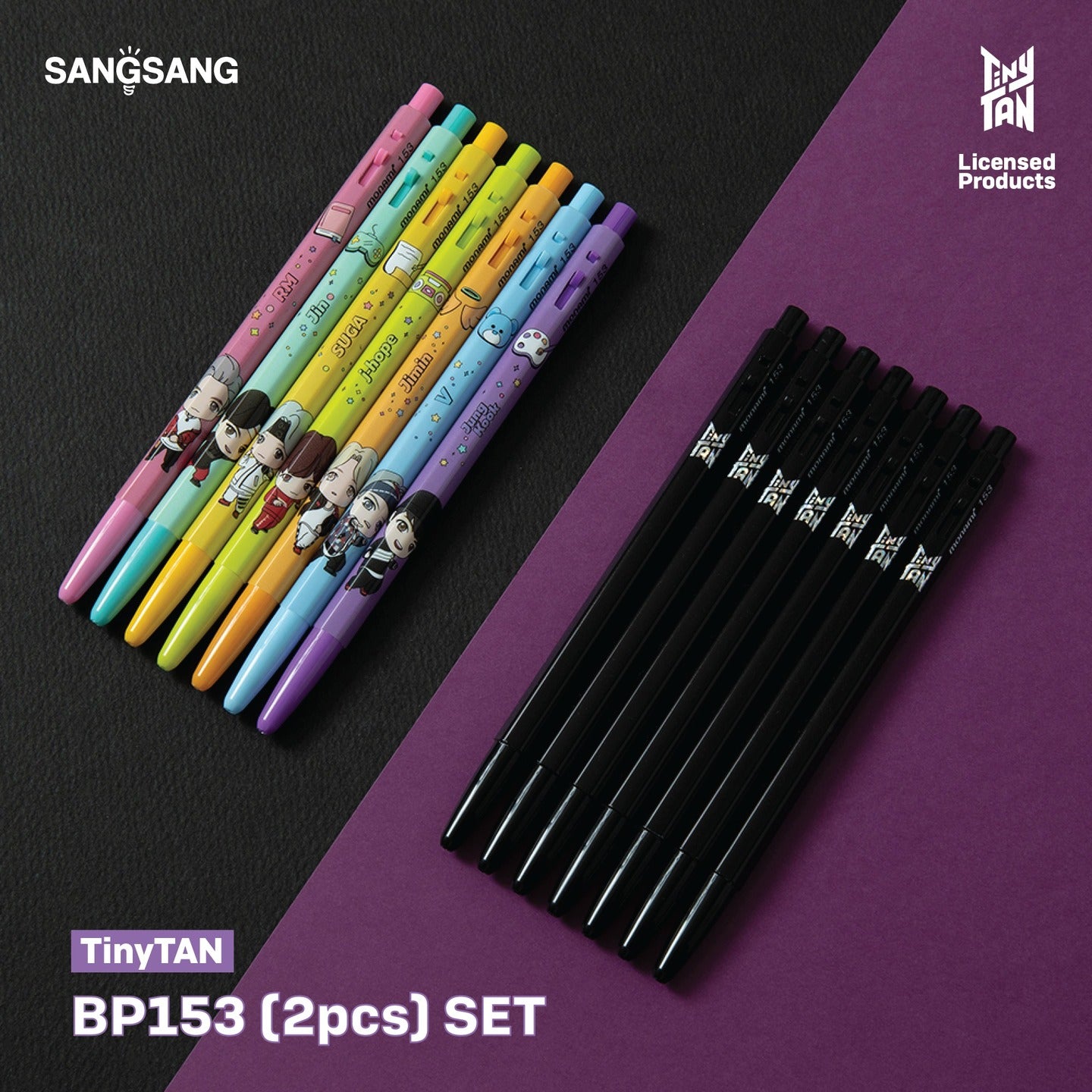 [TINYTAN] PEN SET BP153 (2PC)
