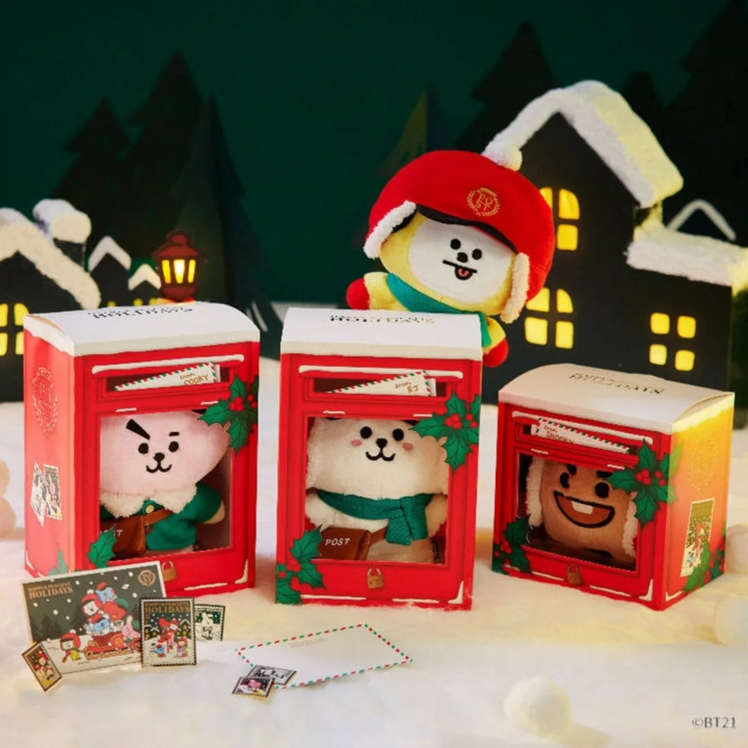 HOLIDAY EDITION STANDING DOLL BT21