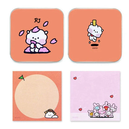 TIN CASE MEMO PAD MININI BT21